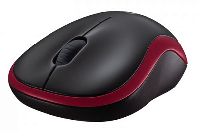 Мышка Logitech M185 (910-002240) Red USB