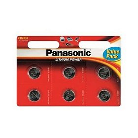 Батарейка Panasonic CR 2032 BL 6шт