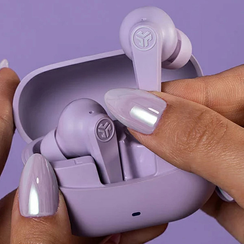 Наушники TWS Jlab Go Pods ANC True Wireless Earbuds Lavender (IEUEBGOPODSRLLC124)