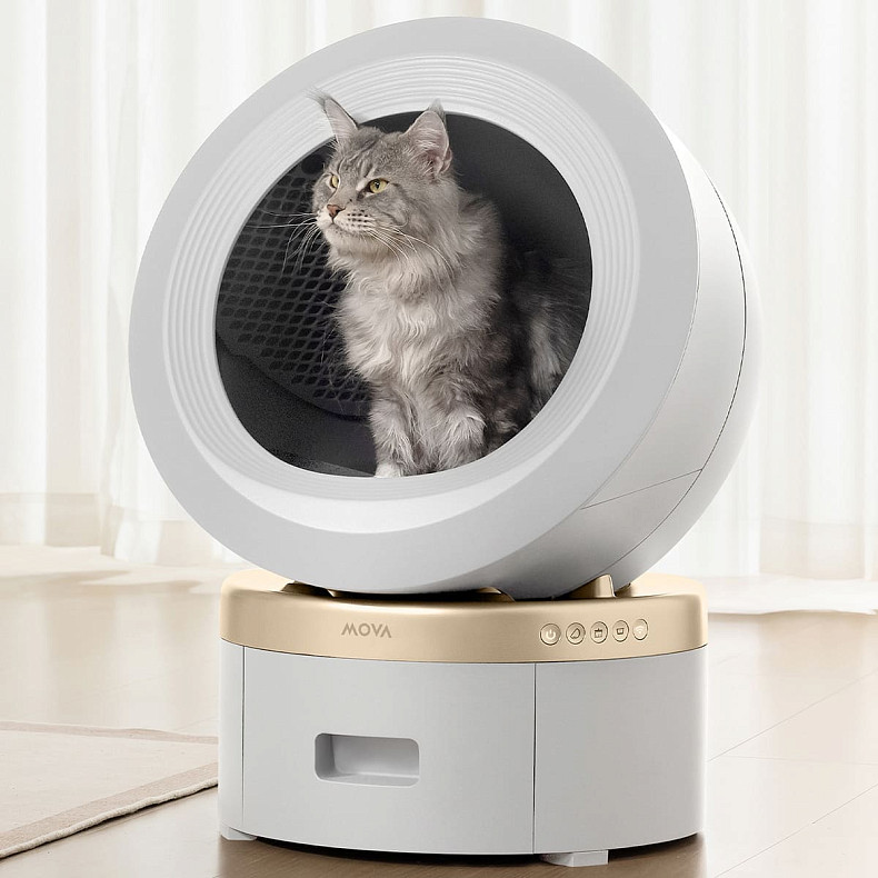Автоматичний смарт туалет для кішок MOVA LR10 Prime