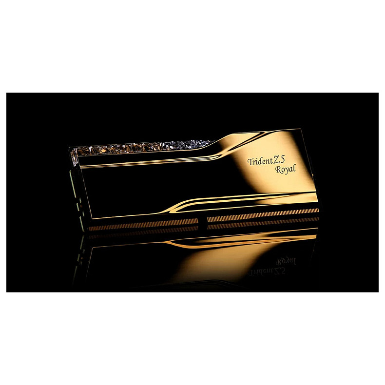 ОЗУ G.Skill Trident Z5 Royal DDR5 2x32GB 6000MHz Gold (F5-6000J2836G32GX2-TR5G)