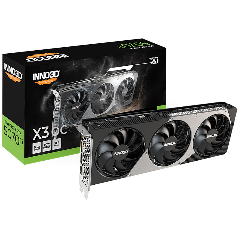 Відеокарта Inno3D GeForce RTX5060 TWIN X2 OC V2, 8GB GDDR7, 128bit, PCI Express 5.0