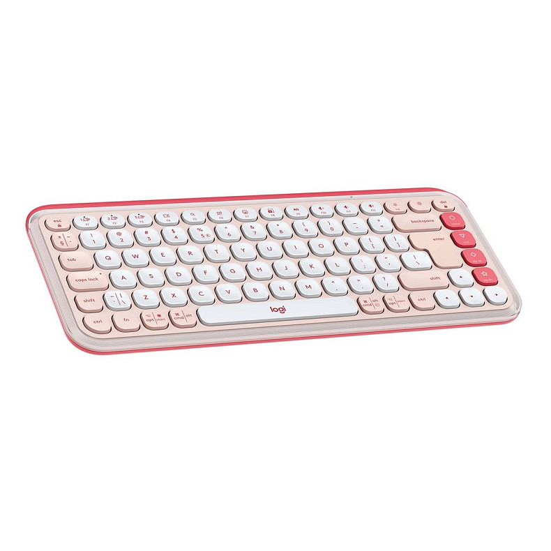 Клавиатура Logitech Pop Icon Keys Rose (920-013073)