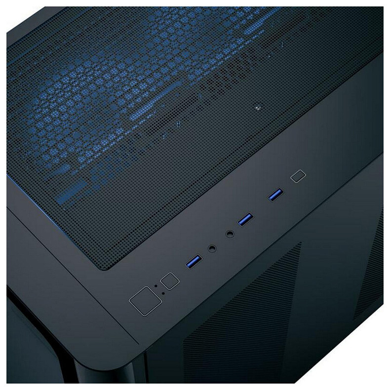 Корпус AeroCool P500C-BK-v1 (ACCM-PN01043.11) Black без БП