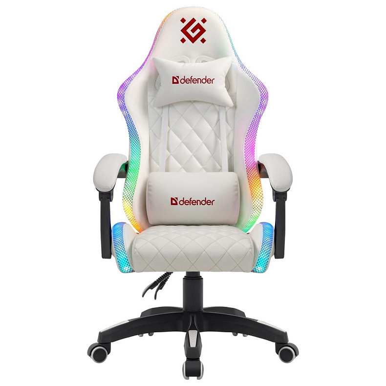 Крісло для геймерів Defender Energy RGB White