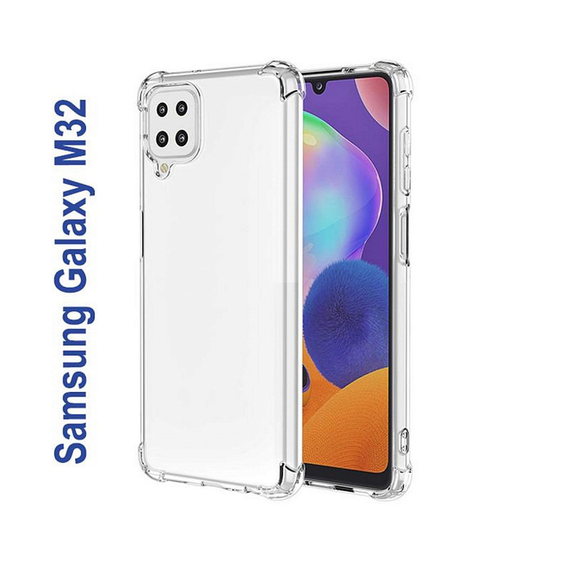 Чехол-накладка BeCover Anti-Shock для Samsung Galaxy M32 SM-M325 Clear (706671)