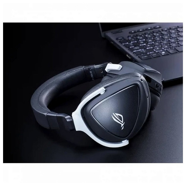 Навушники Asus ROG Delta S Wireless Black/White (90YH03IW-B3UA00)