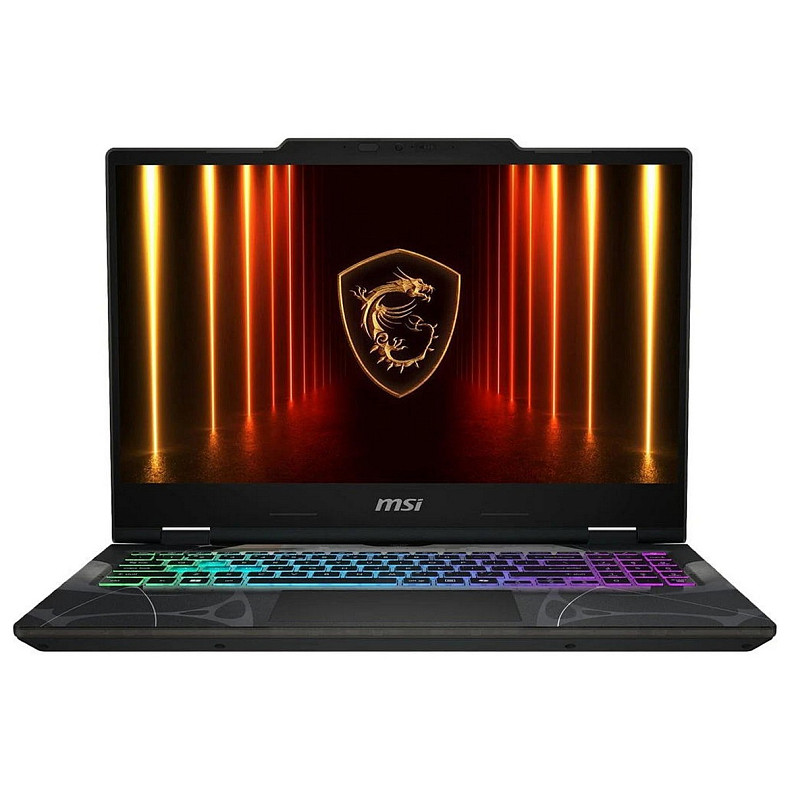 Ноутбук MSI Cyborg 15 B2RWEKG-1010XUA 15.6 FHD, Intel 7-240H, 16GB, F1TB, NVD5050-8, DOS, чорний