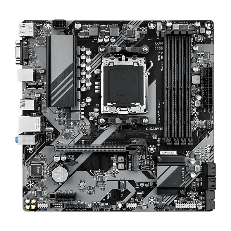 Материнська плата Gigabyte A620M DS3H Socket AM5