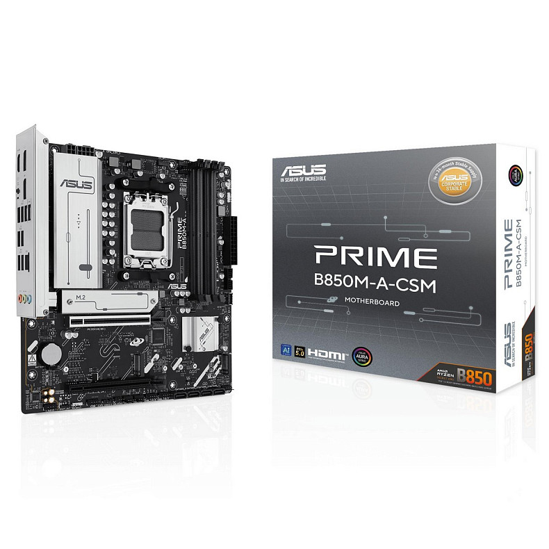 Материнская плата Asus Prime B850M-A-CSM Socket AM5