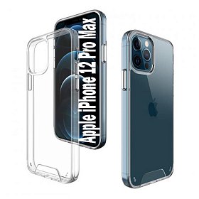 Чeхол-накладка BeCover Space Case для Apple iPhone 12 Pro Max Transparancy (707794)