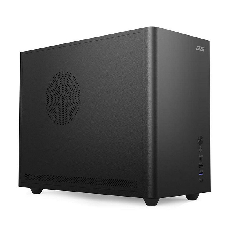 Корпус 2E Credo Metal V350B, без БЖ, 1xUSB3.0, 1xUSB2.0, 1xUSB Type-C, 3x120мм, VGA 350мм, LCS ready