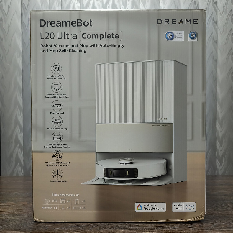 Робот-пилосос миючий Dreame L20 Ultra Complete  --  Уцінка