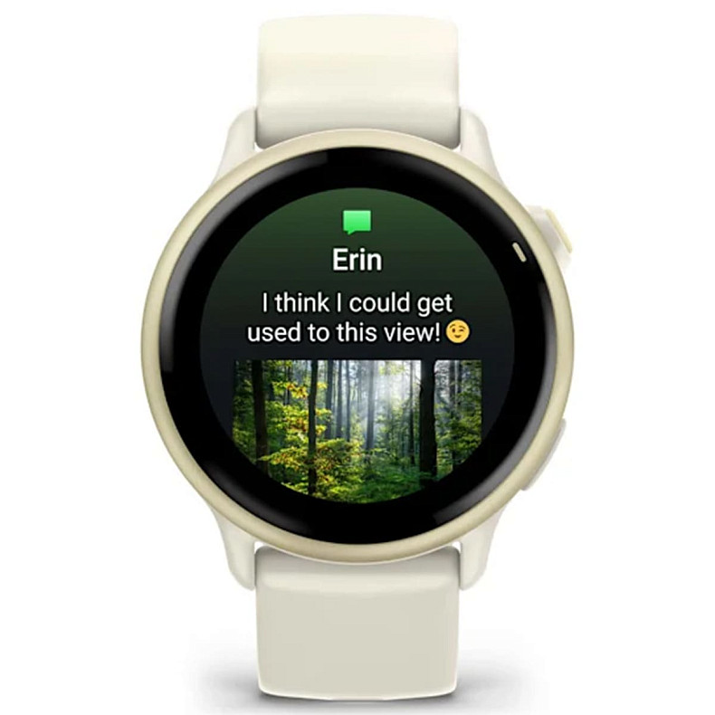 Спортивные часы Garmin Vivoactive 6 Lunar Gold with Bone Band