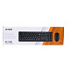 Комплект (клавіатура, миша) A4-Tech KK-3330 Black USB