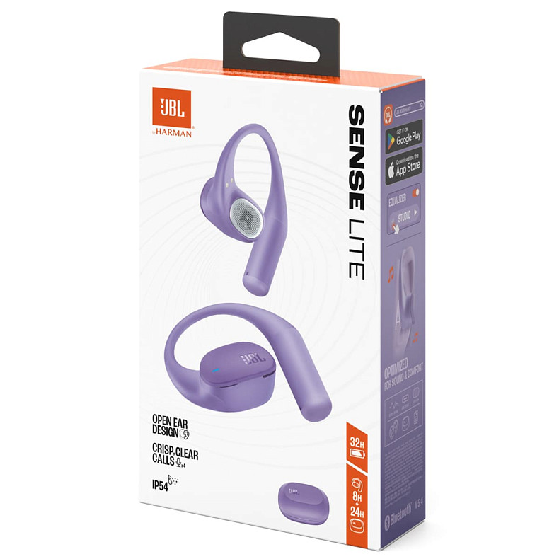 Наушники TWS JBL Sense Lite Purple (JBLSENSELITEPUR)