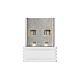 Клавиатура механическая Keychron J1 82Key, K pro Red, WL/BT/USB-A, QMK, Hot-swap, EN/UKR, RGB, белый