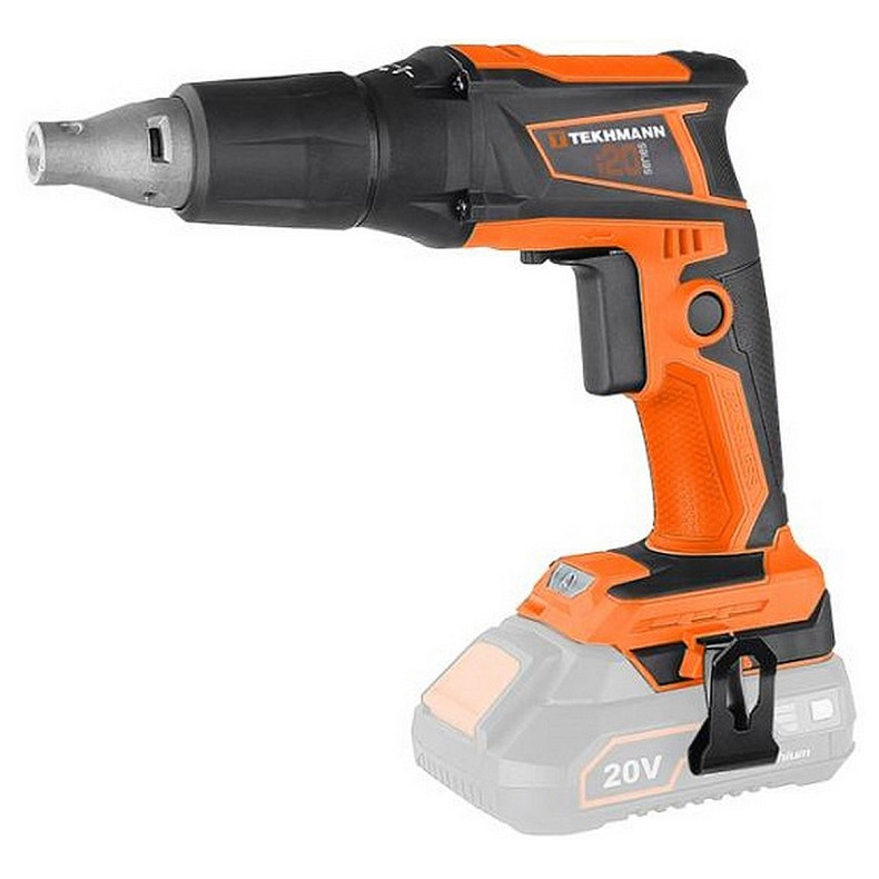 Шуруповерт для гипсокартона аккумуляторный Tekhmann TCW-6.35/i20 BS 20В 45Нм 0-4400об·мин без АКБ и