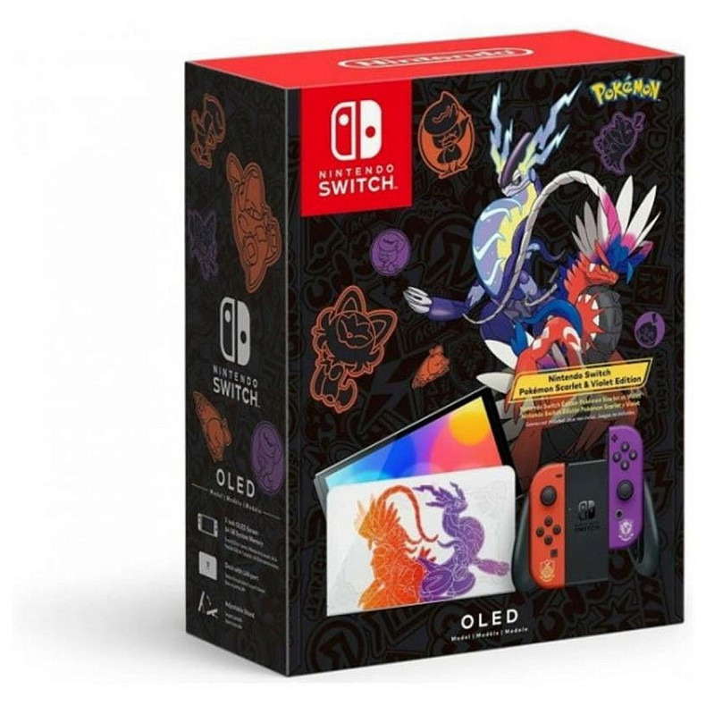 Игровая консоль Nintendo Switch OLED Pokemon Scarlet & Violet Edition EU_