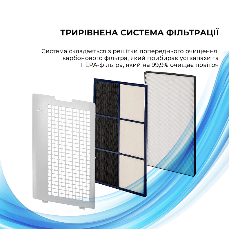 Воздухоочиститель с функцией увлажнения Sharp KC-G50EUW