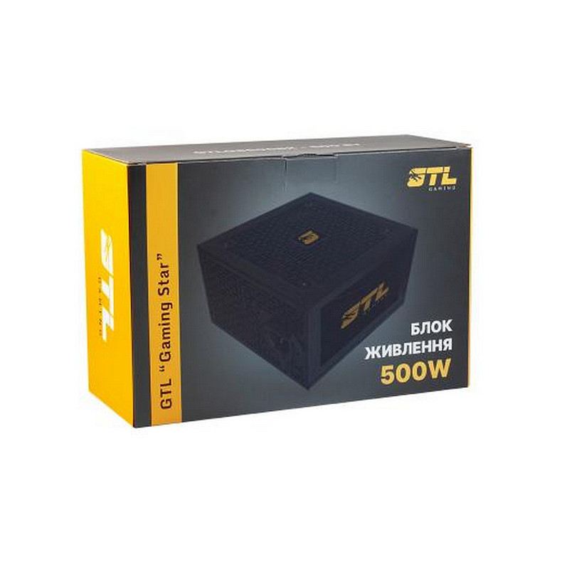 Блок живлення GTL Gaming Star (GTLGS500BK) 500W