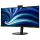 Монітор Philips 34" 34B2U3600CH, WQHD, VA, 120Гц, вигн., 2xHDMI, DP, USB-C, RJ-45, USB-hub, HAS