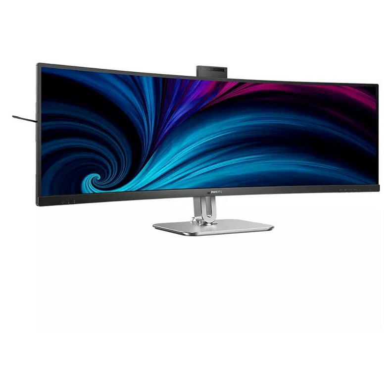 Монітор Philips 48.8" 49B2U5900C, VA 5120x1440, вигн., 2xHDMI, DP, USB-C, RJ-45, USB-hub