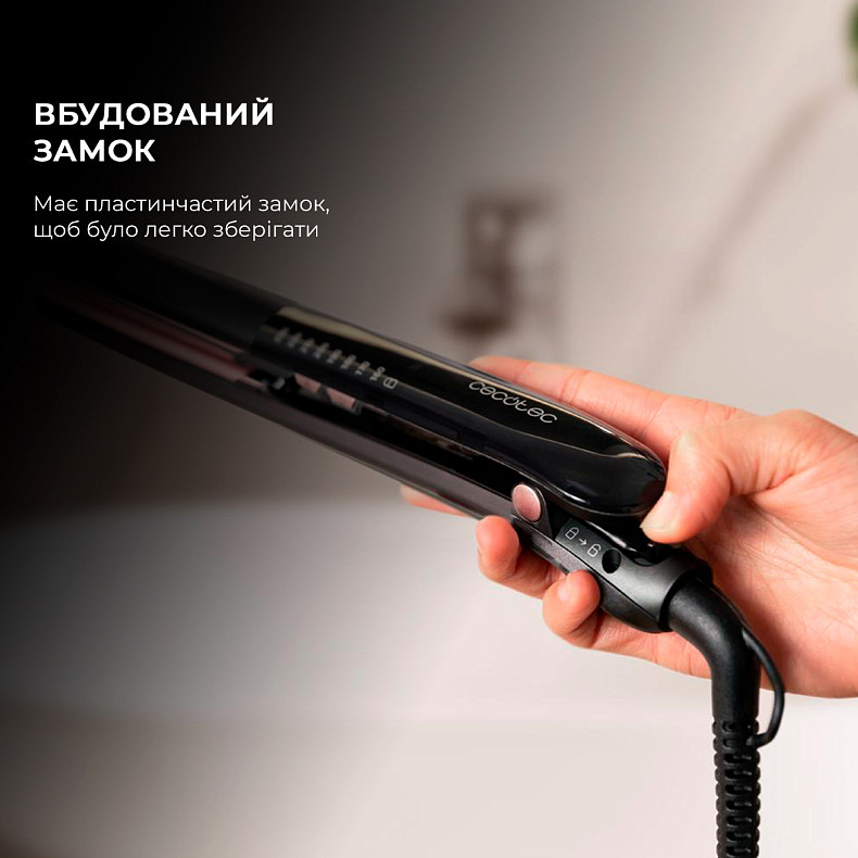 Щипцы для волос CECOTEC RitualCare 1200 HidraProtect Titanium Ion Touch