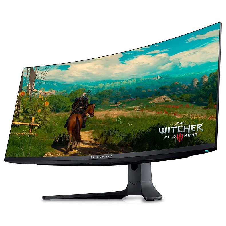 Монітор DELL 34" AW3423DWF HDMI, 2xDP, USB3.2, Audio, QD-OLED, 3440x1440, 21:9, 165Hz, 0.1ms