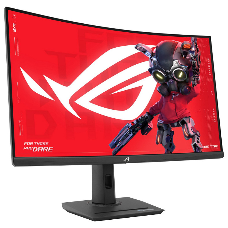 Монітор Asus 31.5" ROG Strix XG32WCMS HDMI, DP, USB-C, Audio, VA, 2560x1440, 280Hz, 1ms, sRGB 125%,