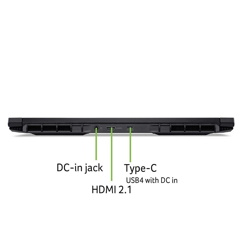 Ноутбук Acer Nitro V 16 ANV16-42 16" WUXGA IPS, AMD R7-260, 32GB, F1TB, NVD5060-8, Lin, черный