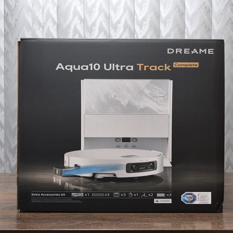 Робот-пылесос моющий Dreame Aqua 10 Ultra Track Complete White - Уценка