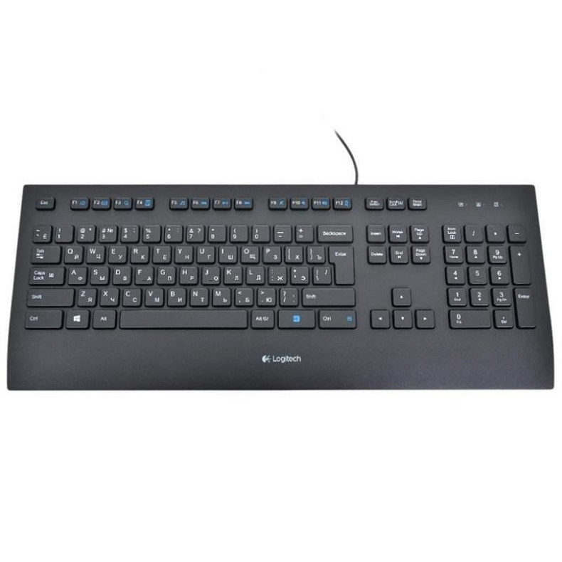 Клавiатура Клавіатура Logitech K280e Corded Keyboard USB (920-005215)