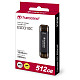 Портативний SSD Transcend 512GB USB 3.1 Gen 2 Type-A + Type-C ESD310 Чорний
