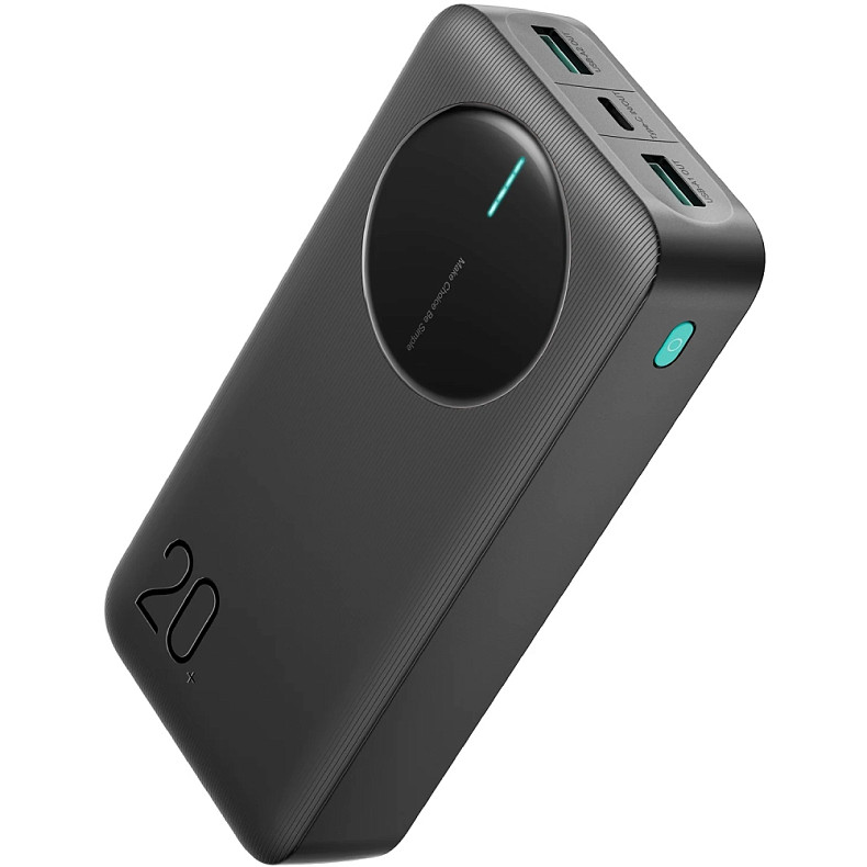 УМБ Joyroom 20000mAh 12W 2xUSB-A, USB-C In/Out Black