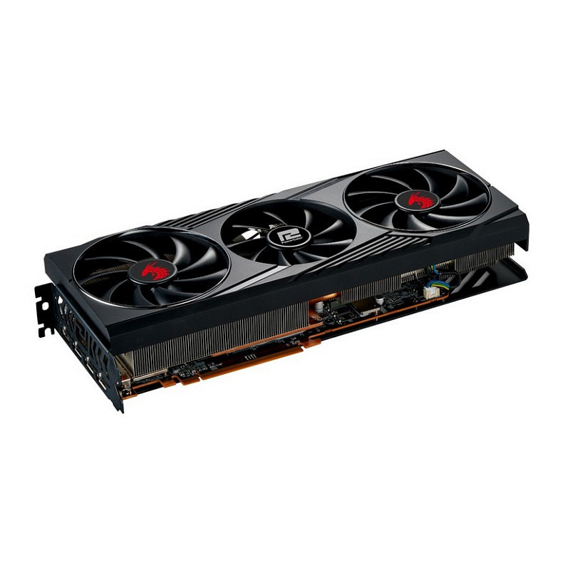Видеокарта PowerColor Radeon RX 6800 XT 16GB GDDR6 Red Dragon (AXRX 6800XT 16GBD6-3DHR/OC)