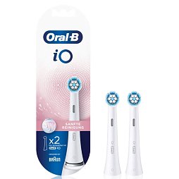 Насадка для зубной щетки Braun Oral-B iO RB Gentle Care Белые (2)