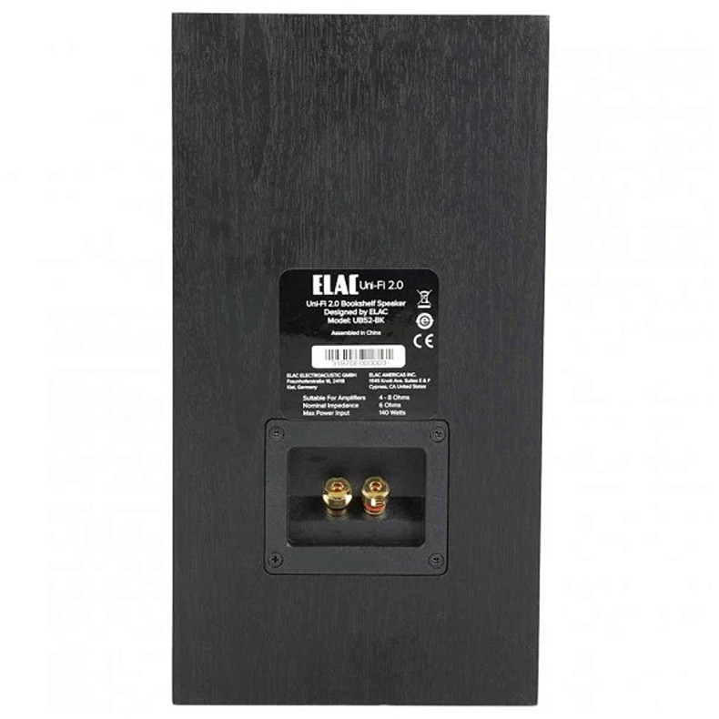 Акустика Elac Uni-Fi 2 UB52 Black Vinyl ,(1 шт)