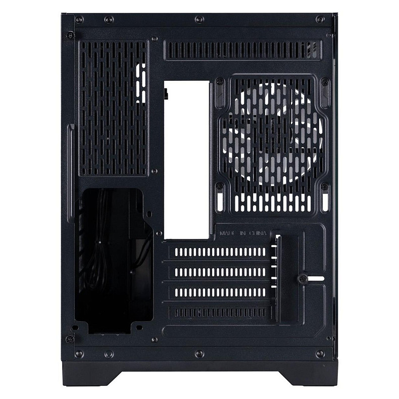 Корпус 1stPlayer UV5-BK-2FC7R-1FC7 Black без БП