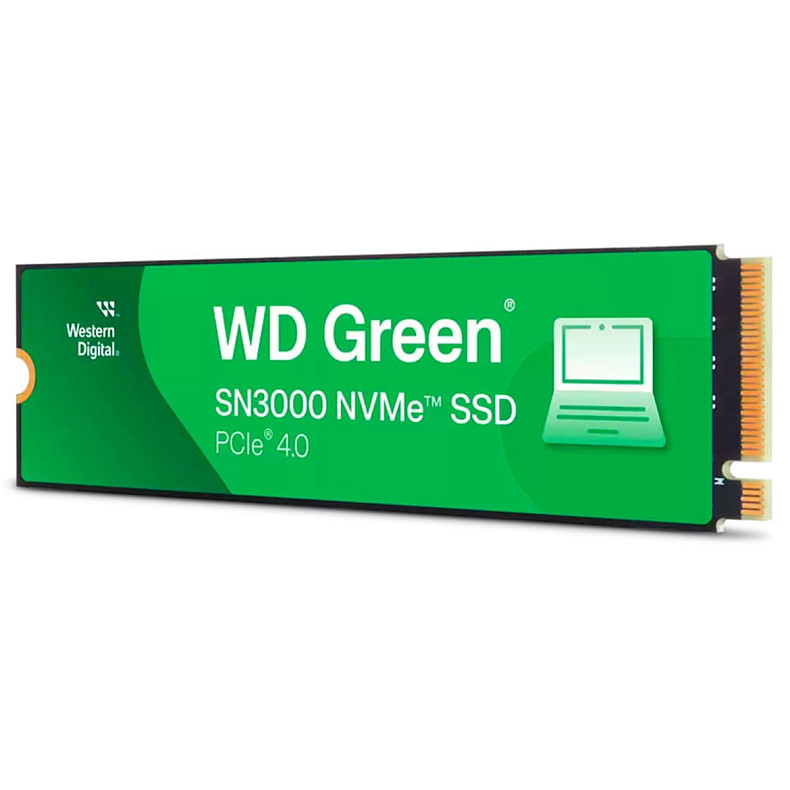 SSD диск WD Ggreen SN3000 M.2 NVME 2TB WDS200T4G0E