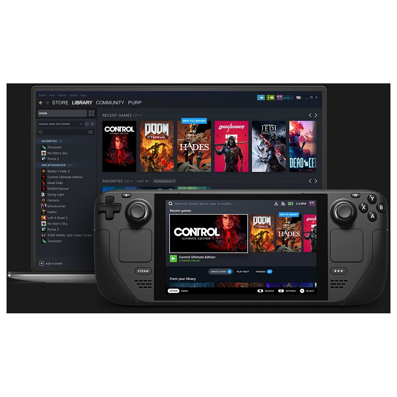 Ігрова приставка Valve STEAM DECK 256GB