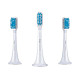 Набір змінних щіток-насадок Xiaomi Mi Sound Wave (Gum Care) Toothbrush Heads 3 in1 Kit (NUN4090GL)