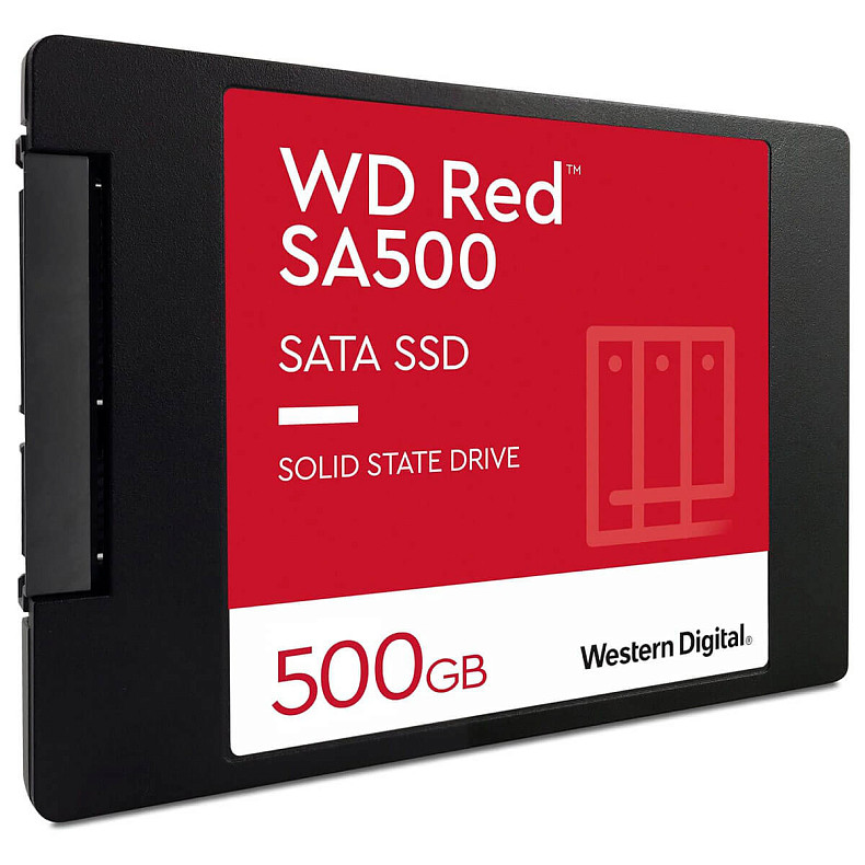 SSD диск WD Red SA500 2.5" 500GB SATA (WDS500G1R0A)