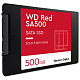 SSD диск WD Red SA500 2.5" 500GB SATA (WDS500G1R0A)