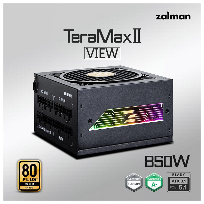 Блок живлення Zalman Teramax 2 View (850W)