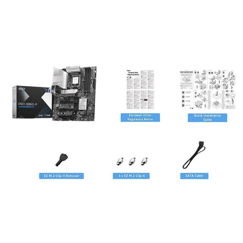 Материнська плата MSI Pro B860-P Socket 1851