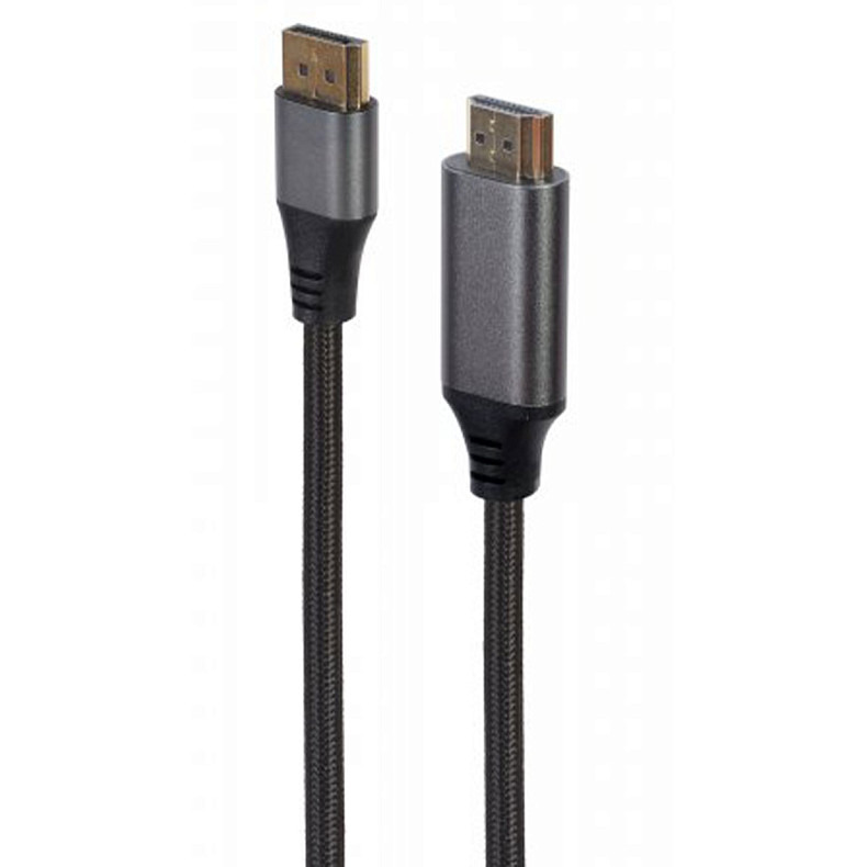 Кабель DisplayPort на HDMI, 4K 60Hz, 1.8 м