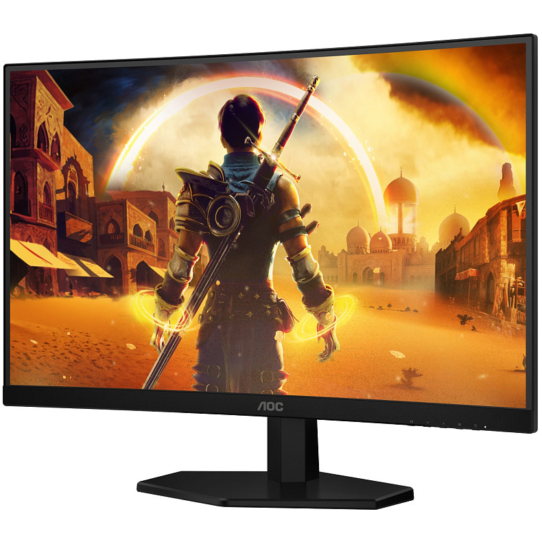 Монітор AOC 27" C27G42E, VA, 180Гц, вигнутий, 2хHDMI, DP, колонки