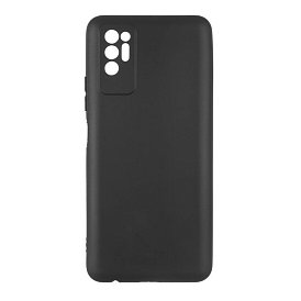 Чехол-накладка Armorstandart Matte Slim Fit для Tecno Pova 2 (LE7) Camera cover Black (ARM65637)