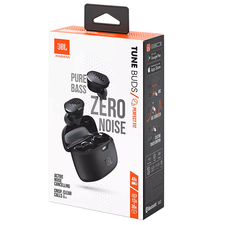 Наушники JBL Tune Buds Black (JBLTBUDSBLK)